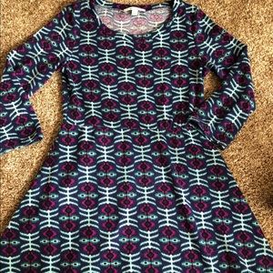 Patterned dress from Francesca’s!